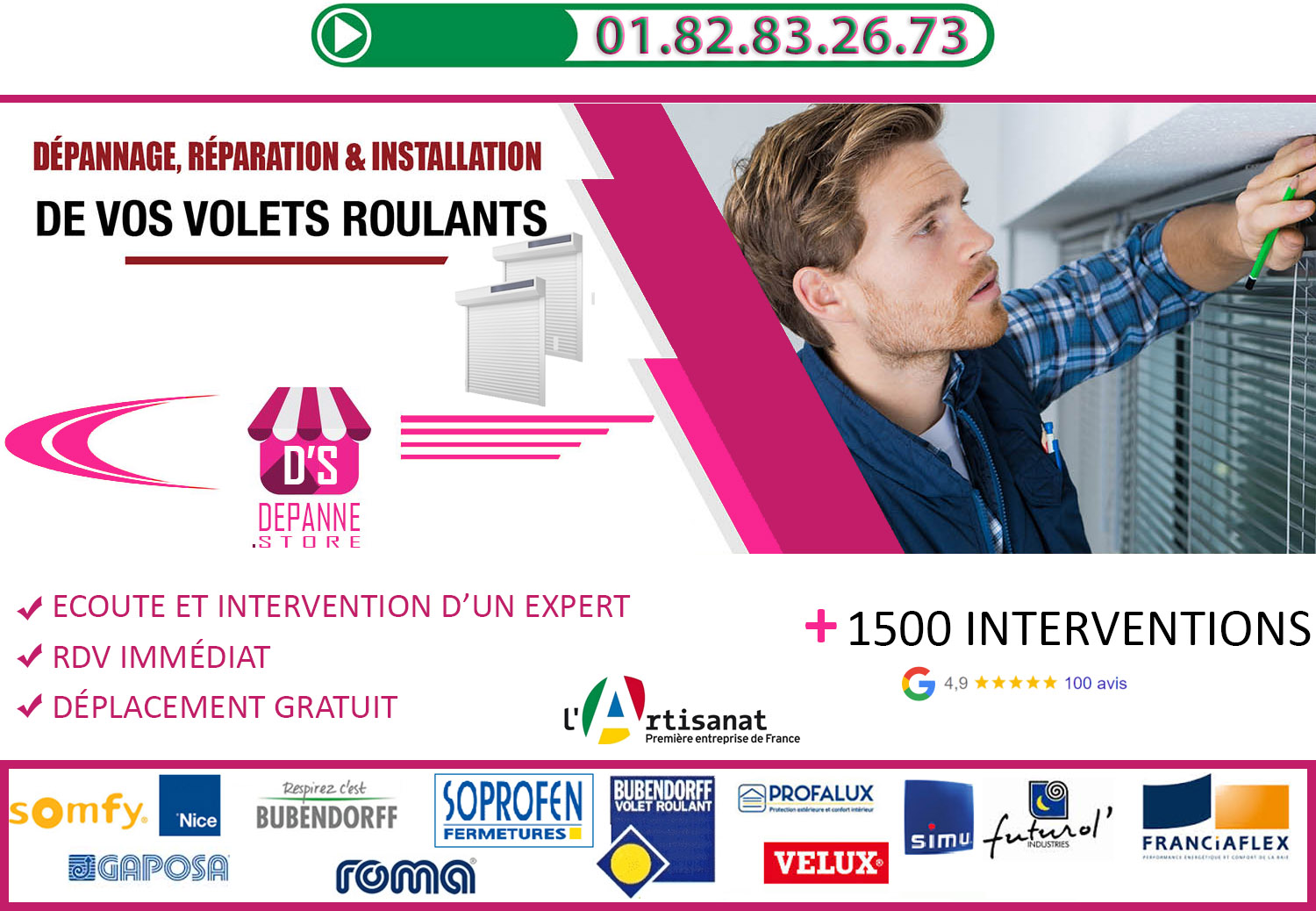 Depannage Volet Roulant Bailly Romainvilliers 77700